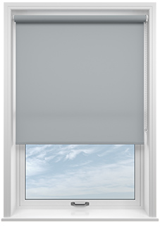 Anti-Bacterial, Slate - Twist&Fit Roller Blind